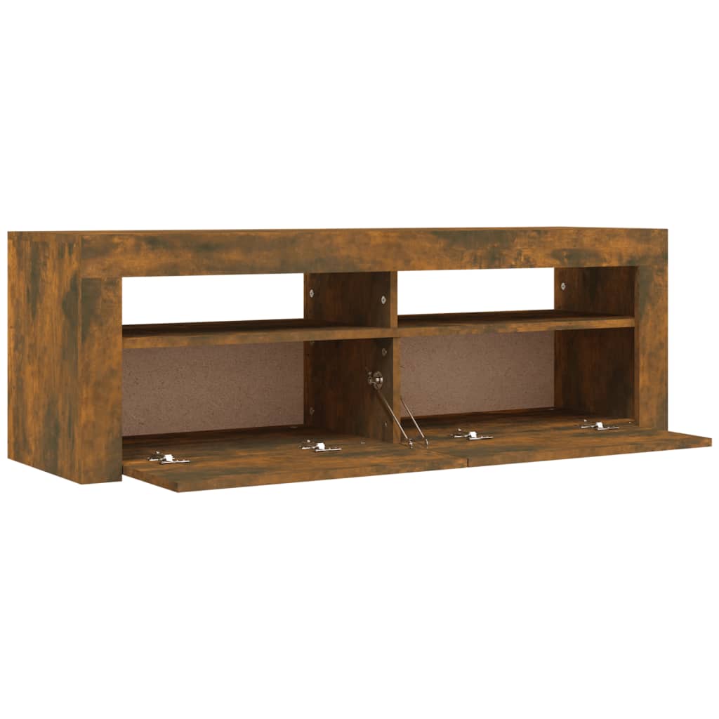 Tv Cabinet With Led Lights 120X35X40 Cm