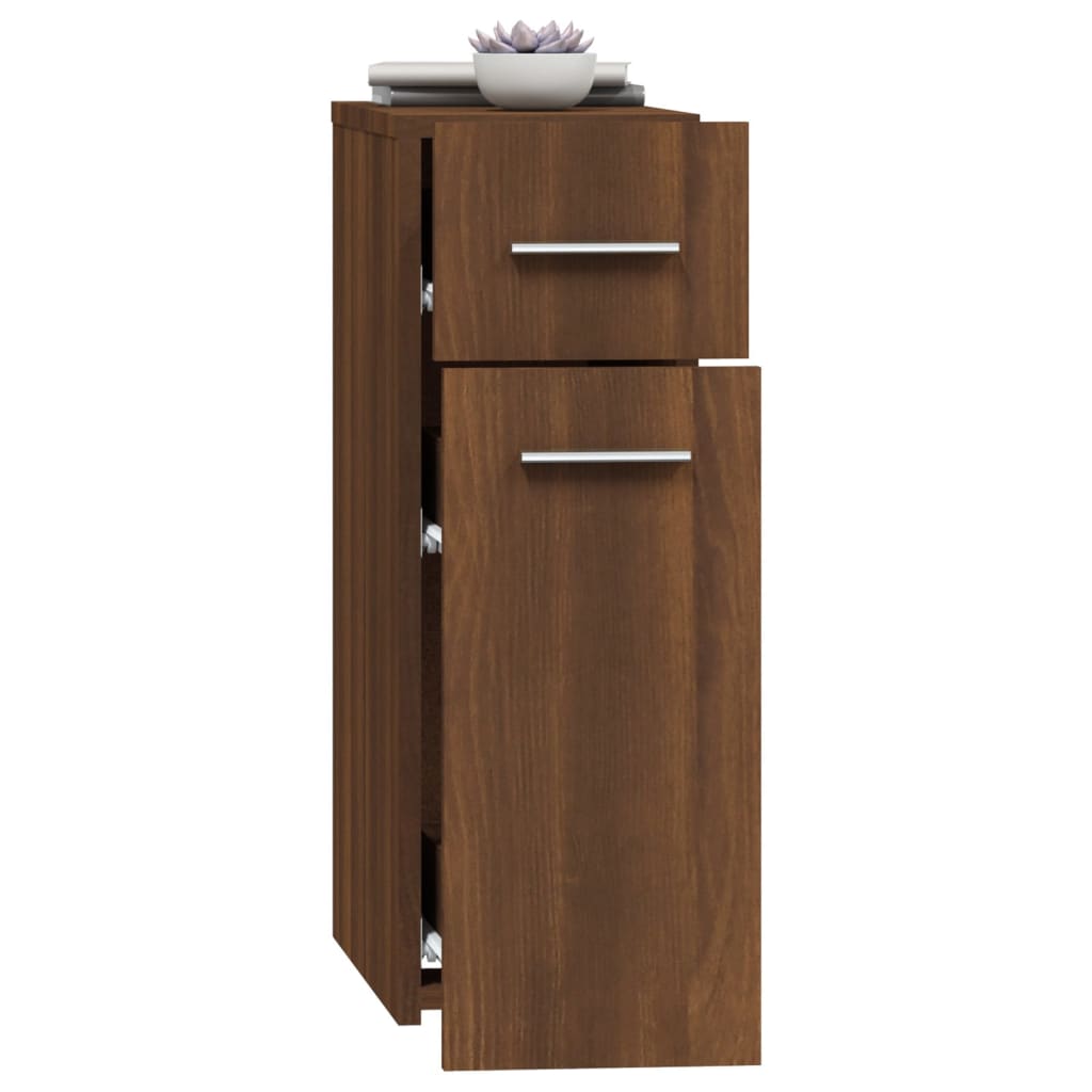 Apothecary Cabinet 20X45.5X60 Cm Engineered Wood