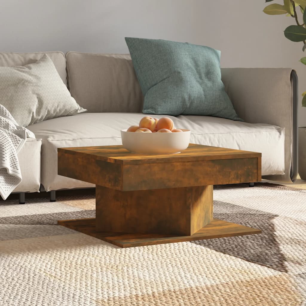 Coffee Table 57X57X30 Cm Engineered Wood