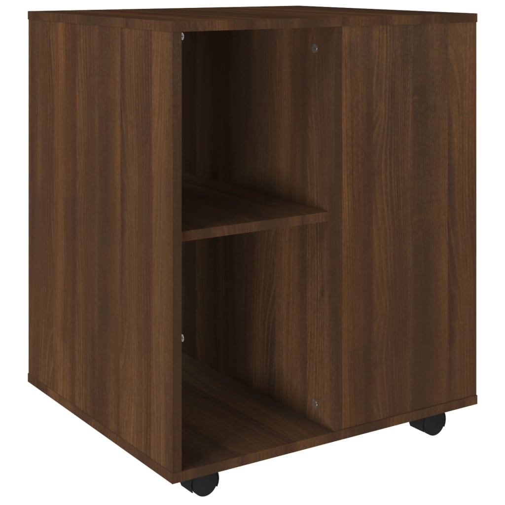 Rolling Cabinet 60X53X72 Cm Engineered Wood
