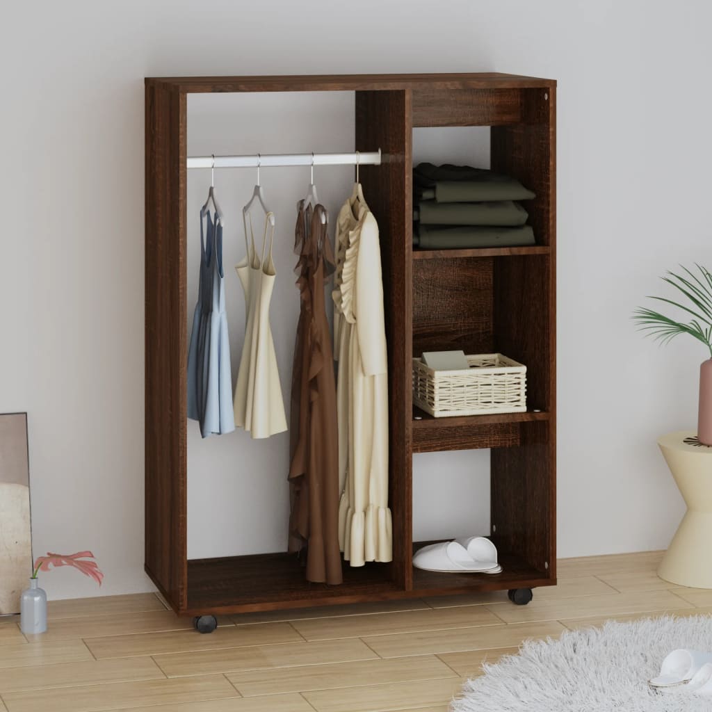 Wardrobe 80X40X110 Cm Engineered Wood