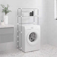 2-Tier Storage Rack Over Washing Machine 69X28X143 Cm Iron