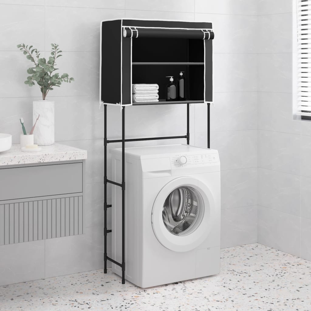 2-Tier Storage Rack Over Laundry Machine 71X29.5X170.5 Cm Iron