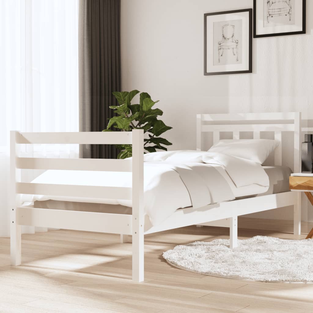 Bed Frame Without Mattress Small Single Solid Wood