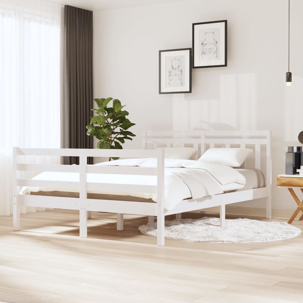 Bed Frame Without Mattress Small Single Solid Wood