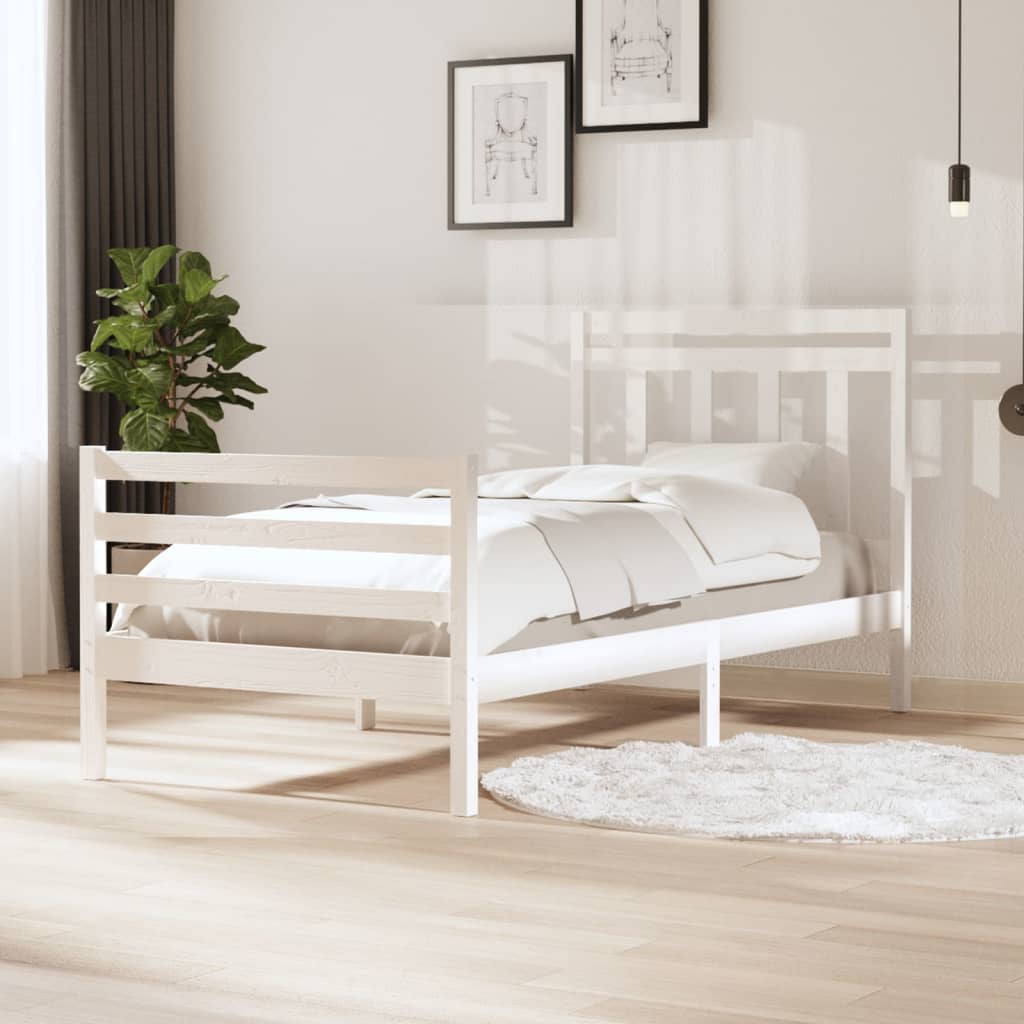 Bed Frame Without Mattress Small Single Solid Wood