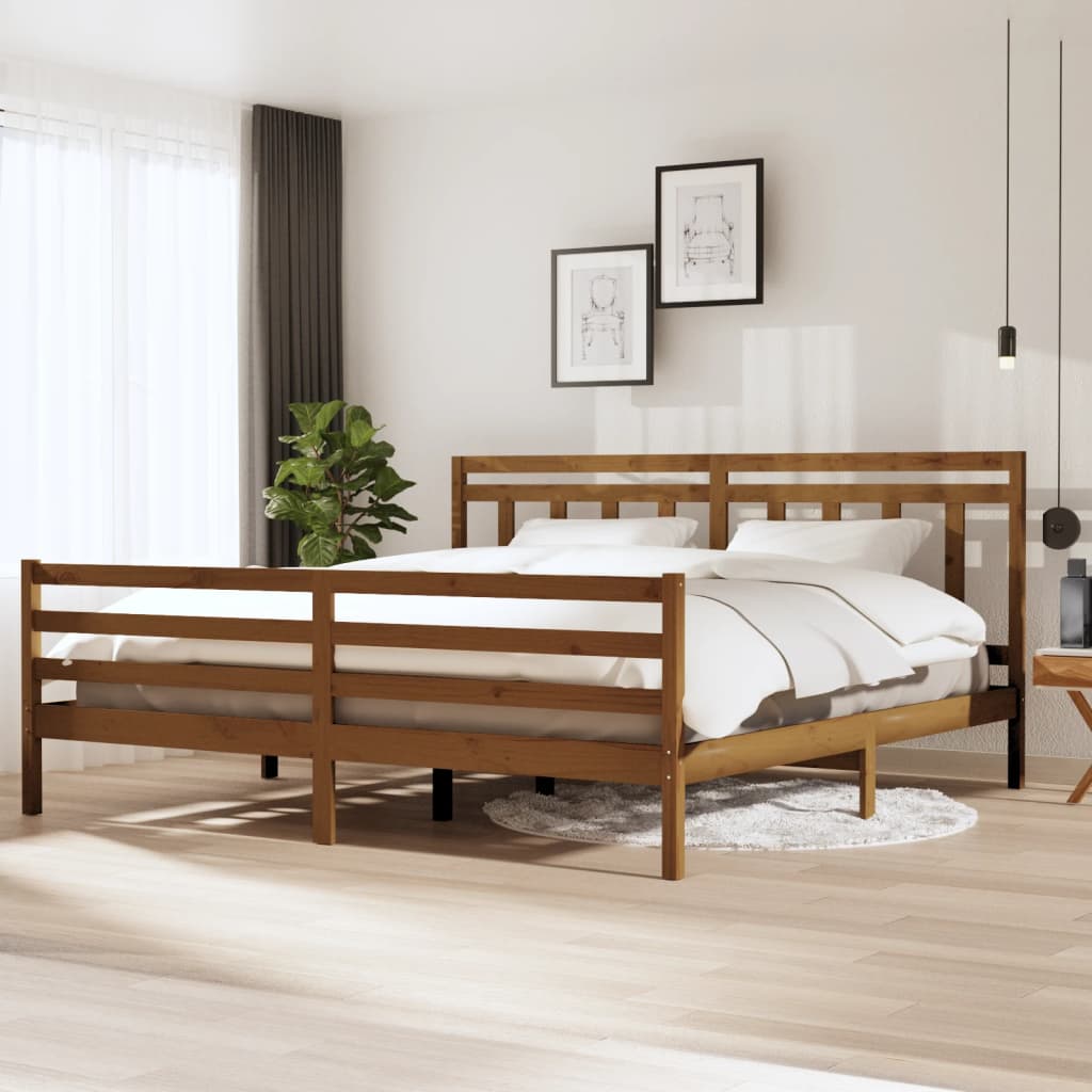 Bed Frame Without Mattress Small Single Solid Wood