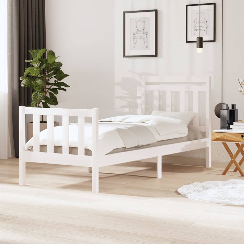 Bed Frame Without Mattress Super King Solid Wood
