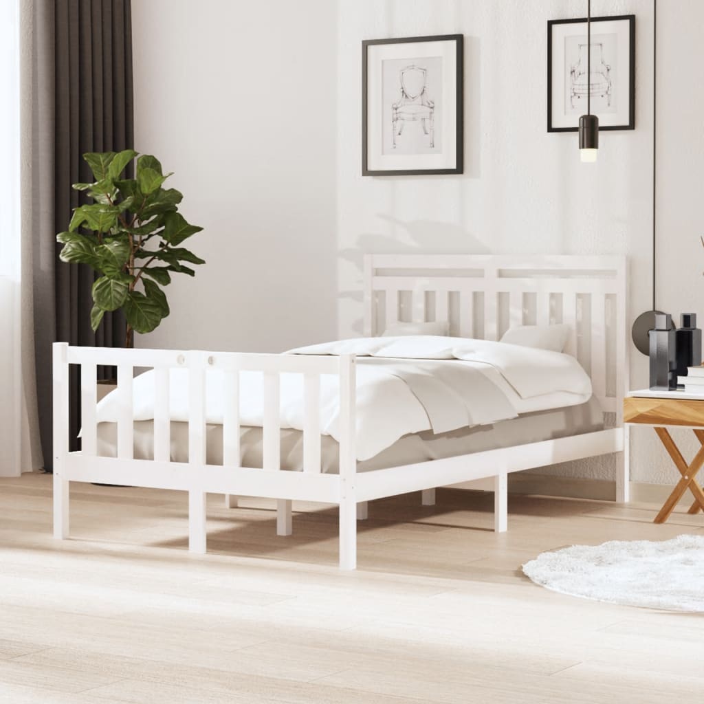 Bed Frame Without Mattress Super King Solid Wood