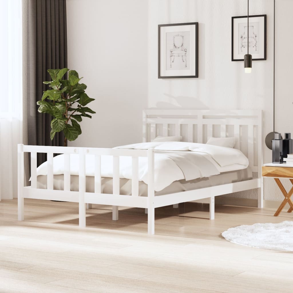 Bed Frame Without Mattress Super King Solid Wood
