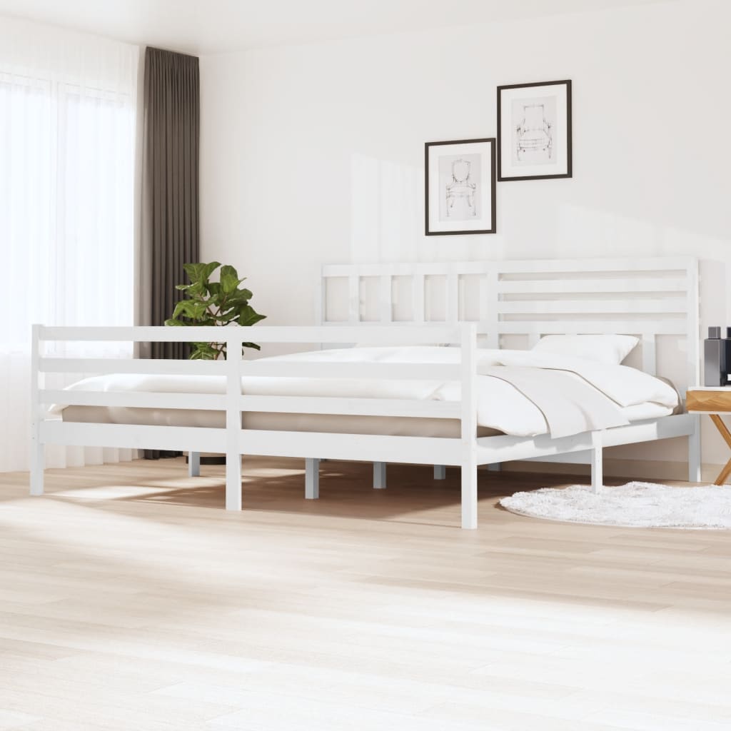 Bed Frame Without Mattress Solid Wood