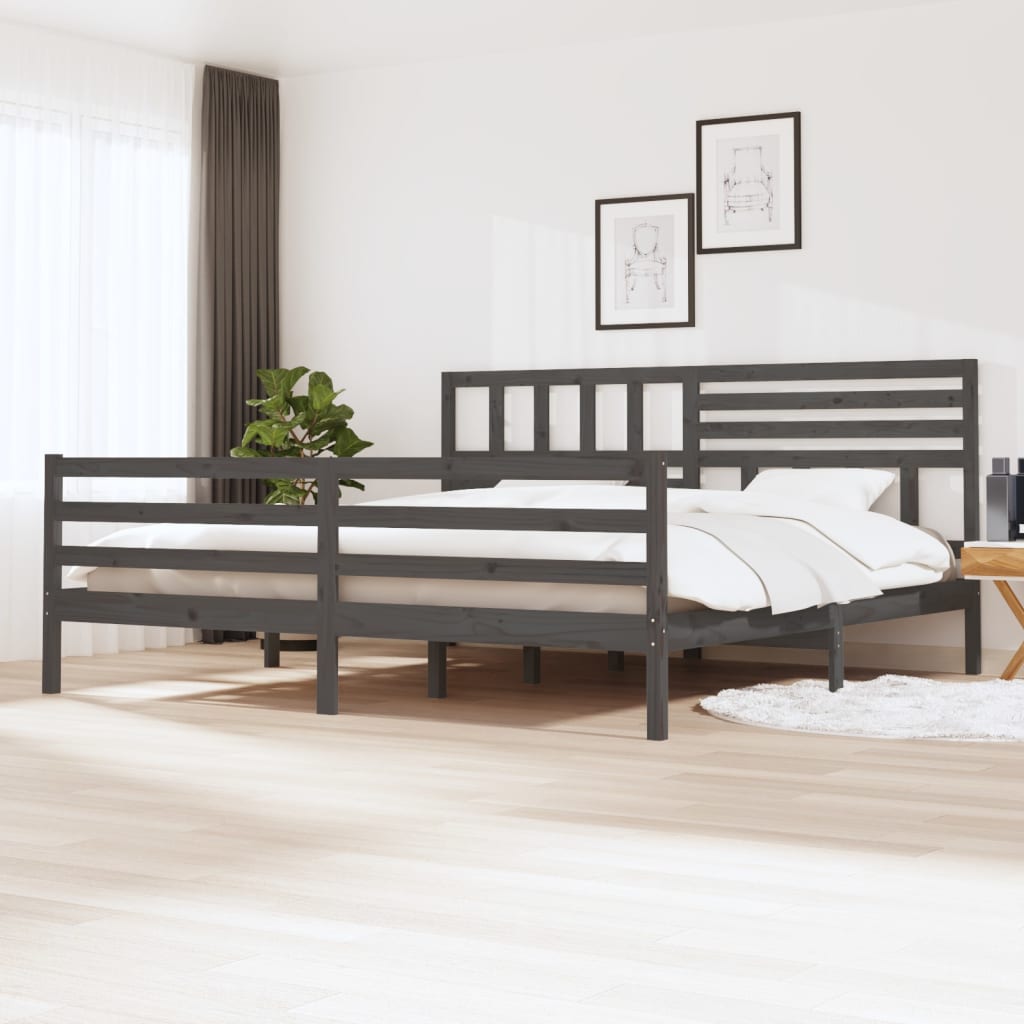 Bed Frame Without Mattress Solid Wood