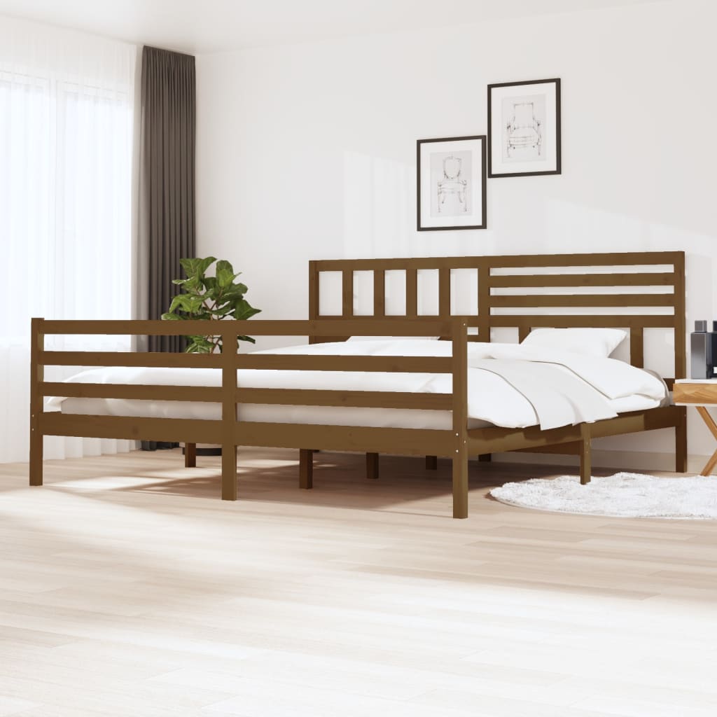 Bed Frame Without Mattress Solid Wood