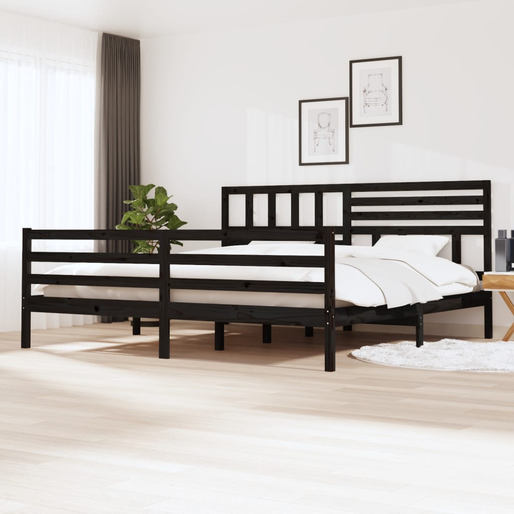 Bed Frame Without Mattress Solid Wood
