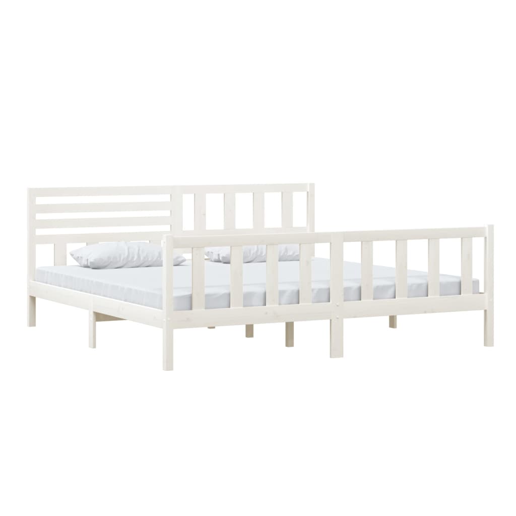 3101174 Bed Frame Without Mattress Solid Wood (810103+814165)