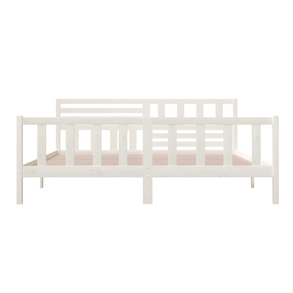 3101174 Bed Frame Without Mattress Solid Wood (810103+814165)