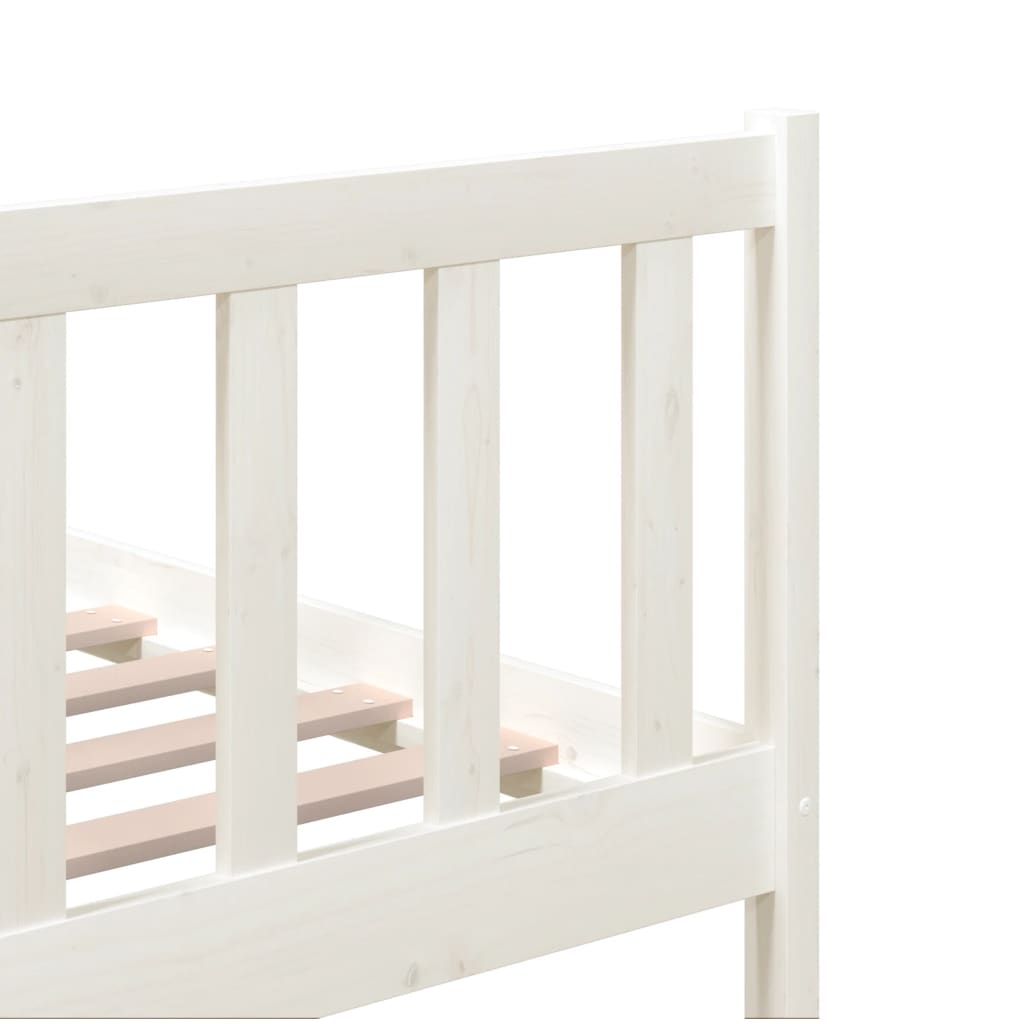 3101174 Bed Frame Without Mattress Solid Wood (810103+814165)