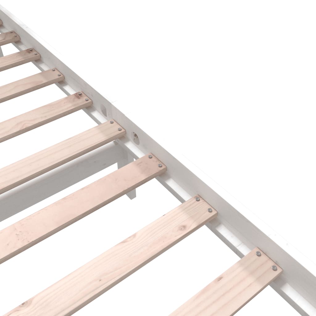 3101369 Bed Frame Without Mattress Solid Wood (810103+814215)