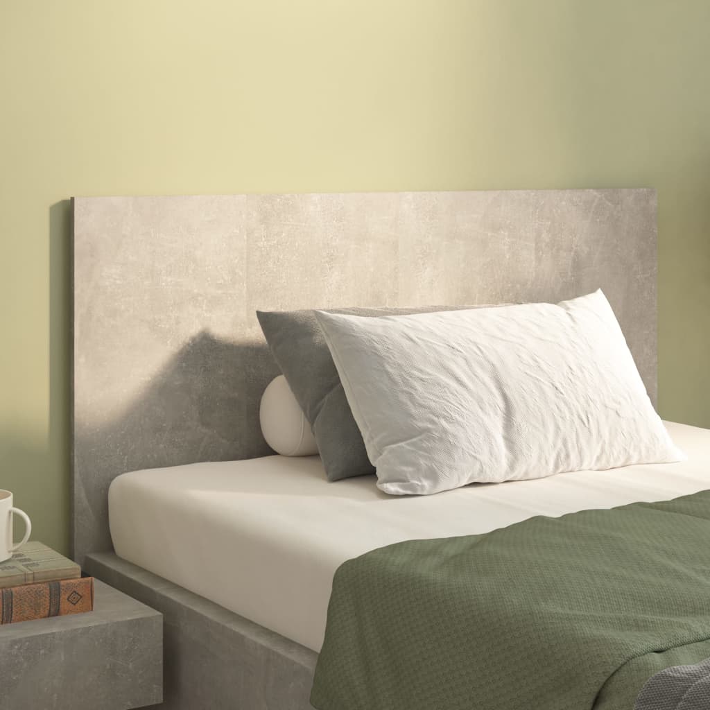 Bed Headboard 120X1.5X80 Cm Engineered Wood