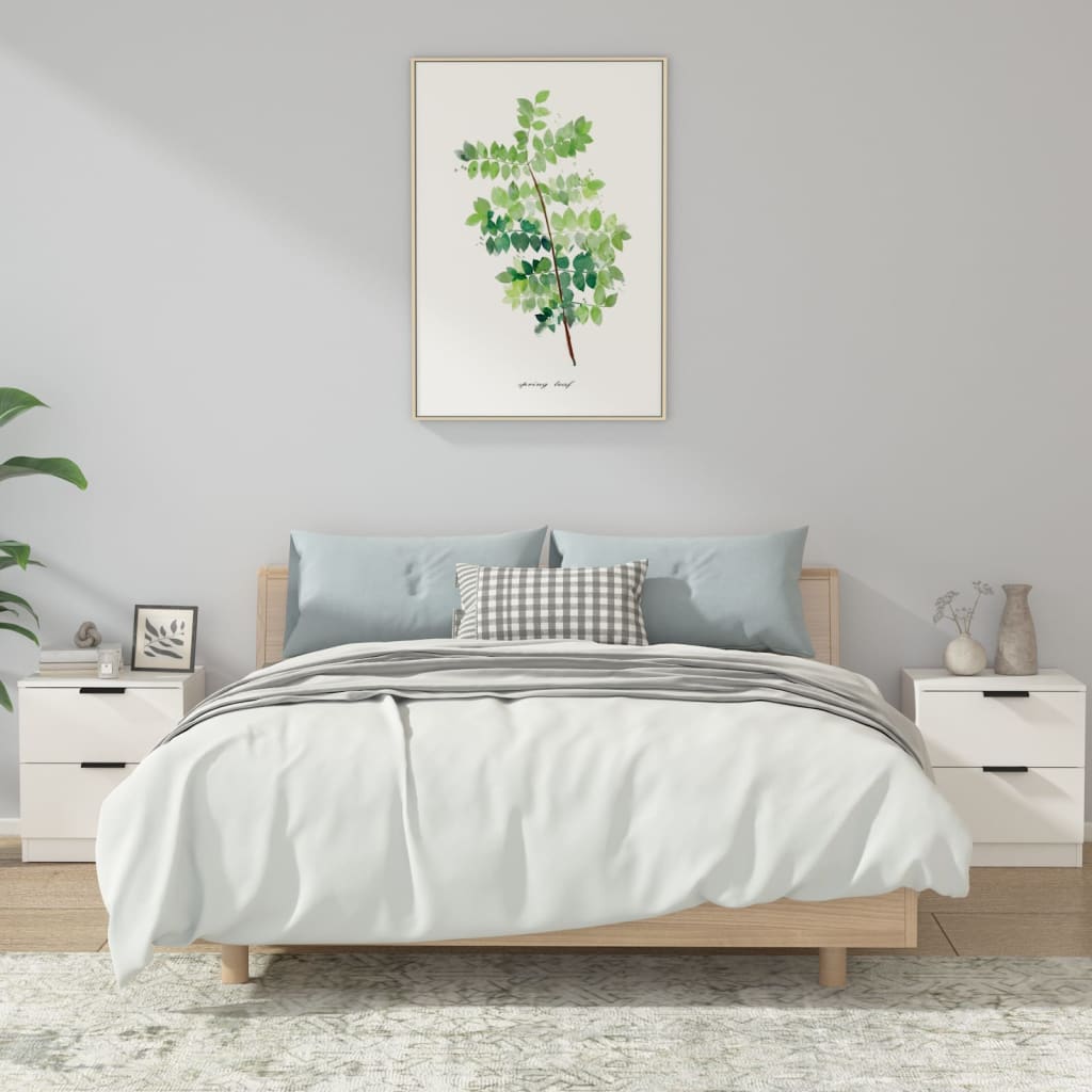 Bedside Cabinet Engineered Wood