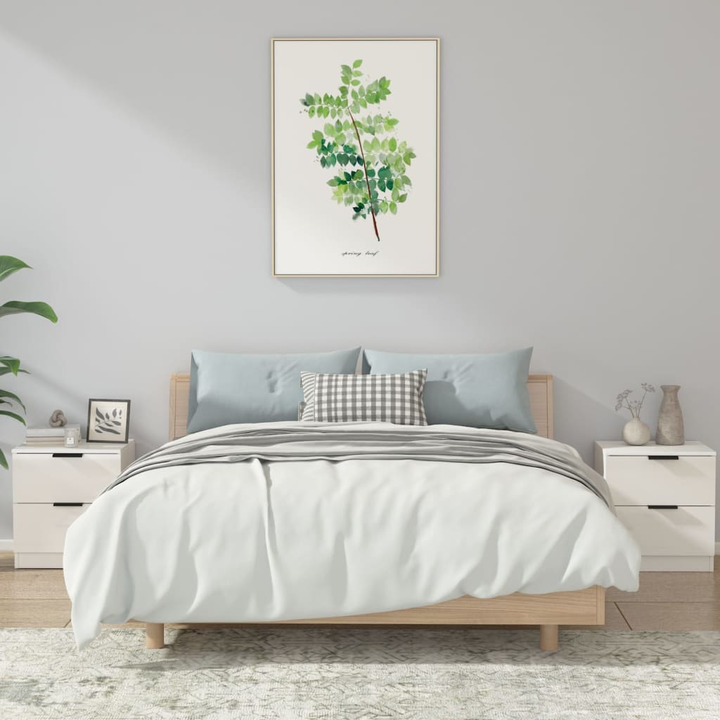 Bedside Cabinet Engineered Wood