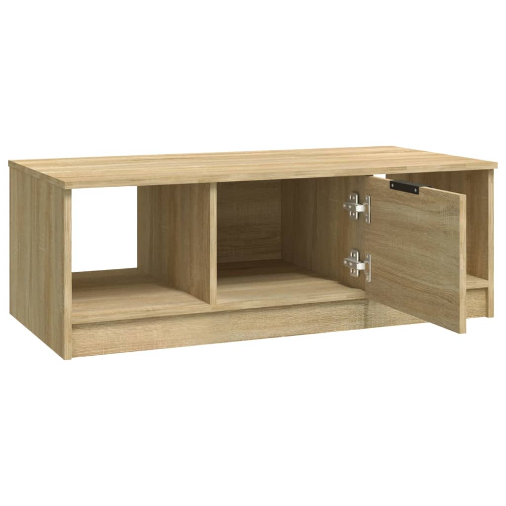 Coffee Table 102X50X36 Cm Engineered Wood