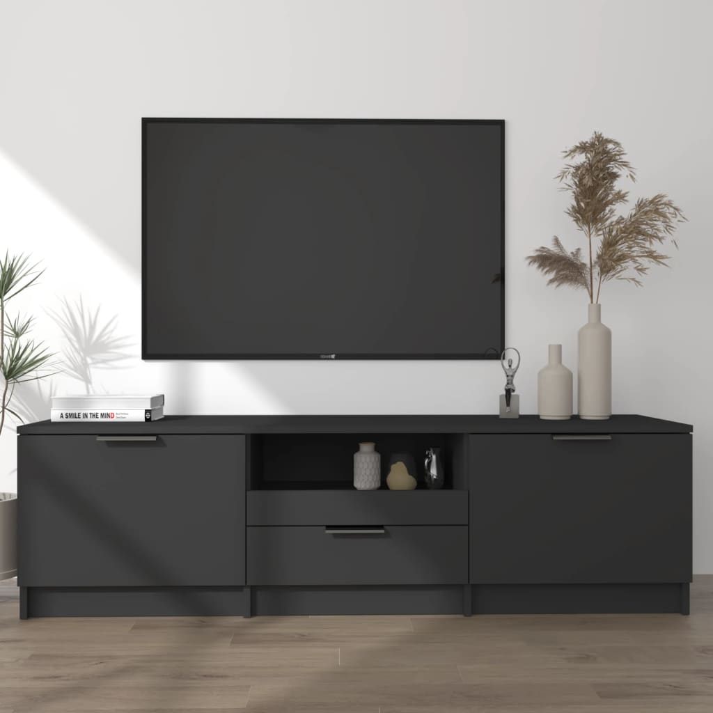 Tv Cabinet 140X35X40 Cm Engineered Wood
