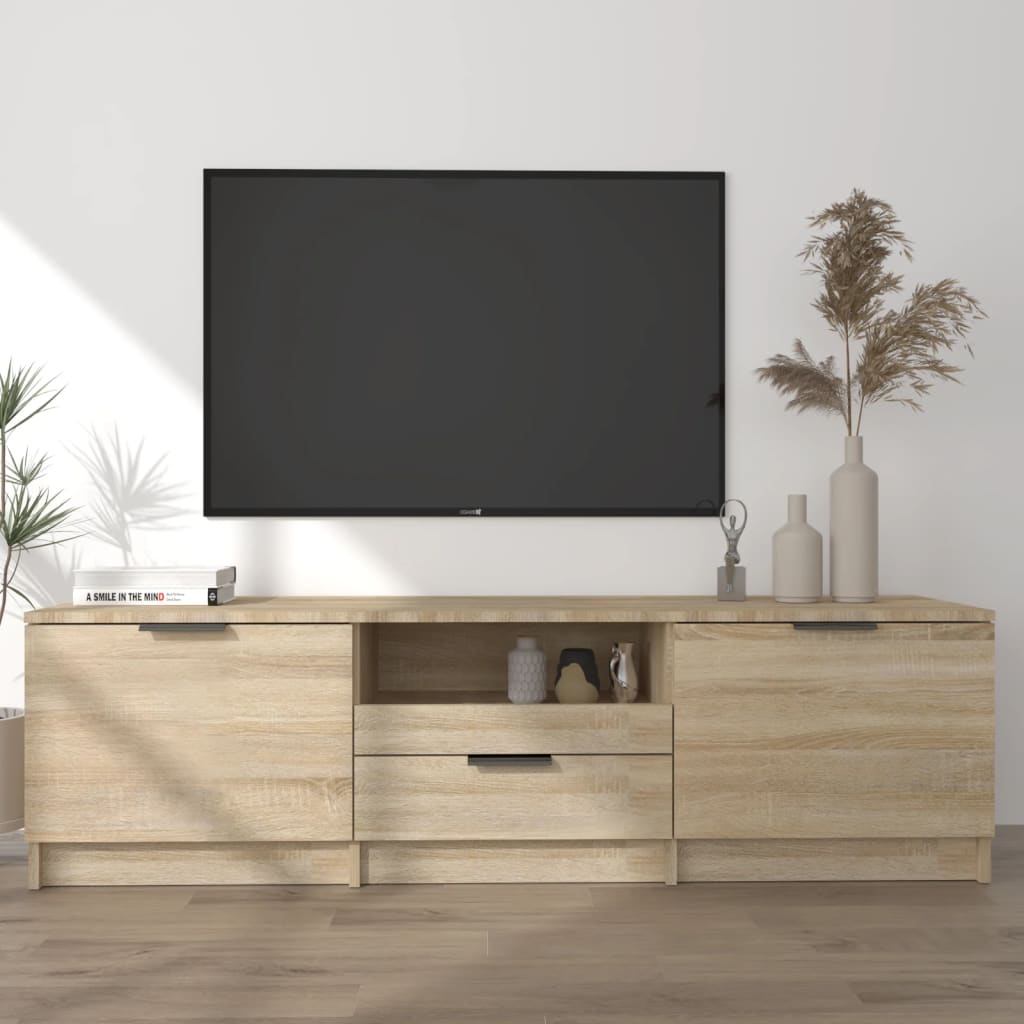 Tv Cabinet 140X35X40 Cm Engineered Wood