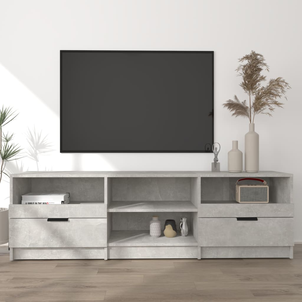 Tv Cabinet 150X33.5X45 Cm Engineered Wood