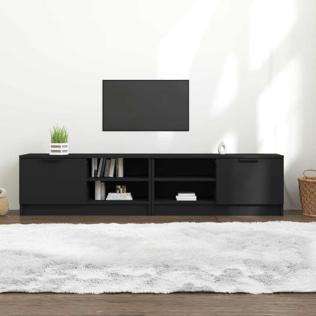 Tv Cabinet 80X35X36.5 Cm Engineered Wood