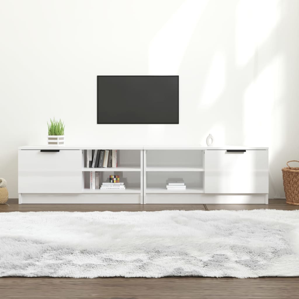 Tv Cabinet 80X35X36.5 Cm Engineered Wood