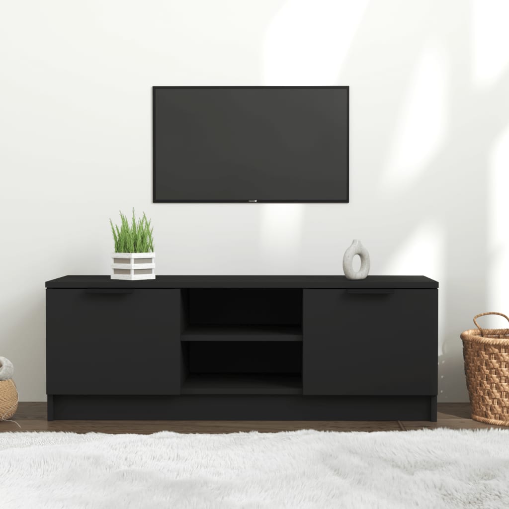 Tv Cabinet 102X35X36.5 Cm Engineered Wood