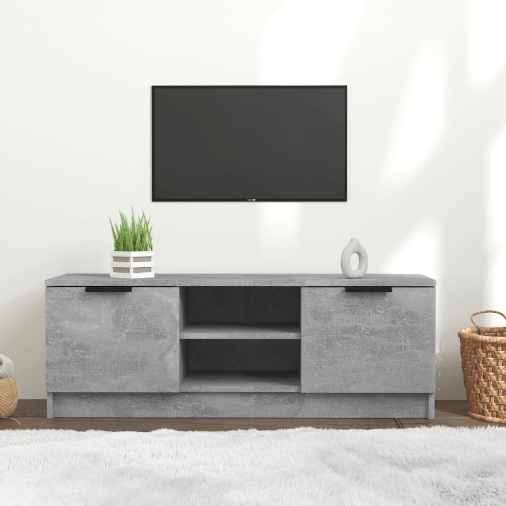 Tv Cabinet 102X35X36.5 Cm Engineered Wood