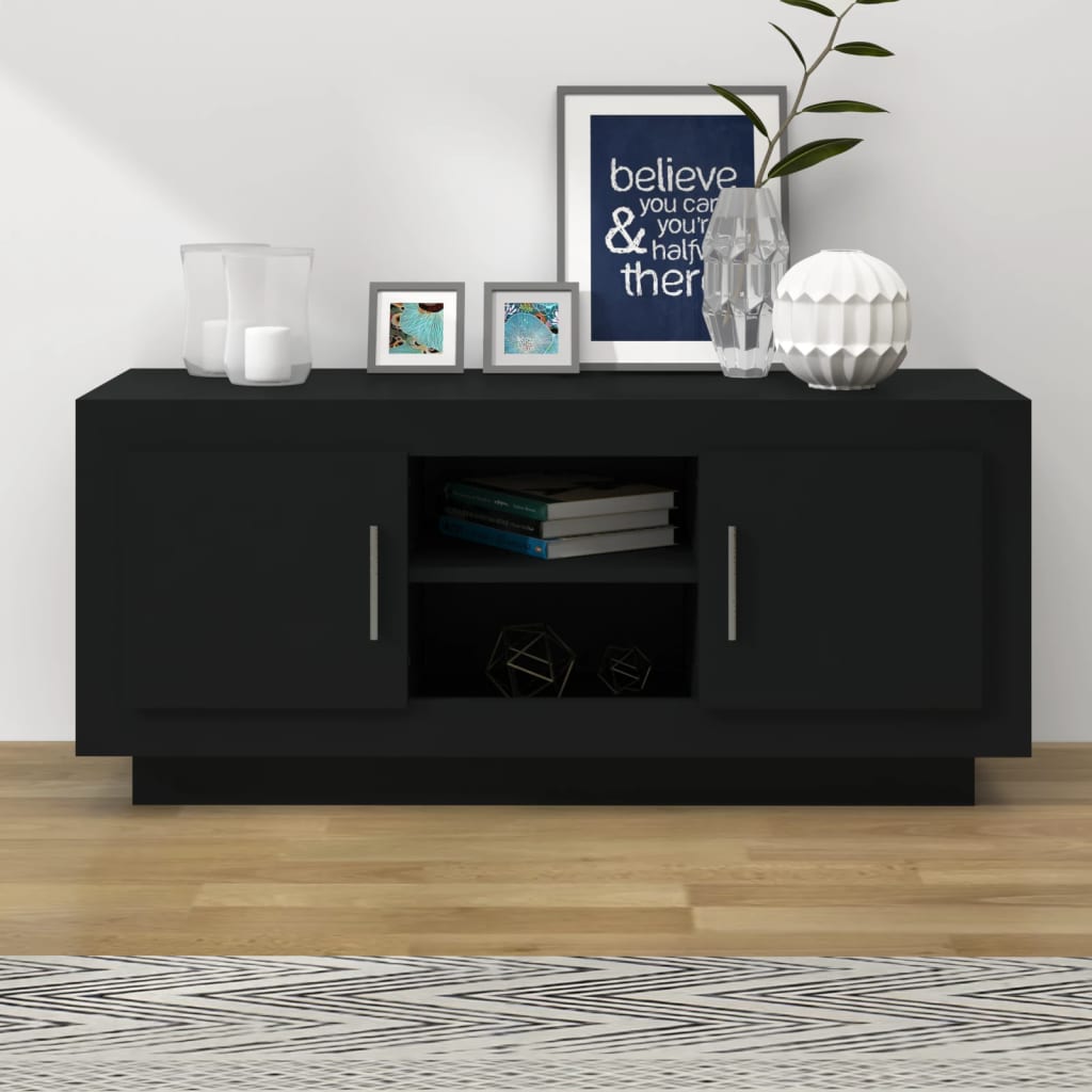 Tv Cabinet 102X35X45 Cm Engineered Wood