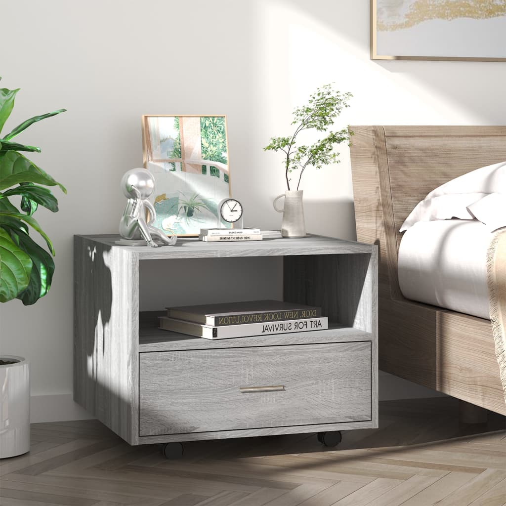 Coffee Table 55X55X40 Cm Engineered Wood