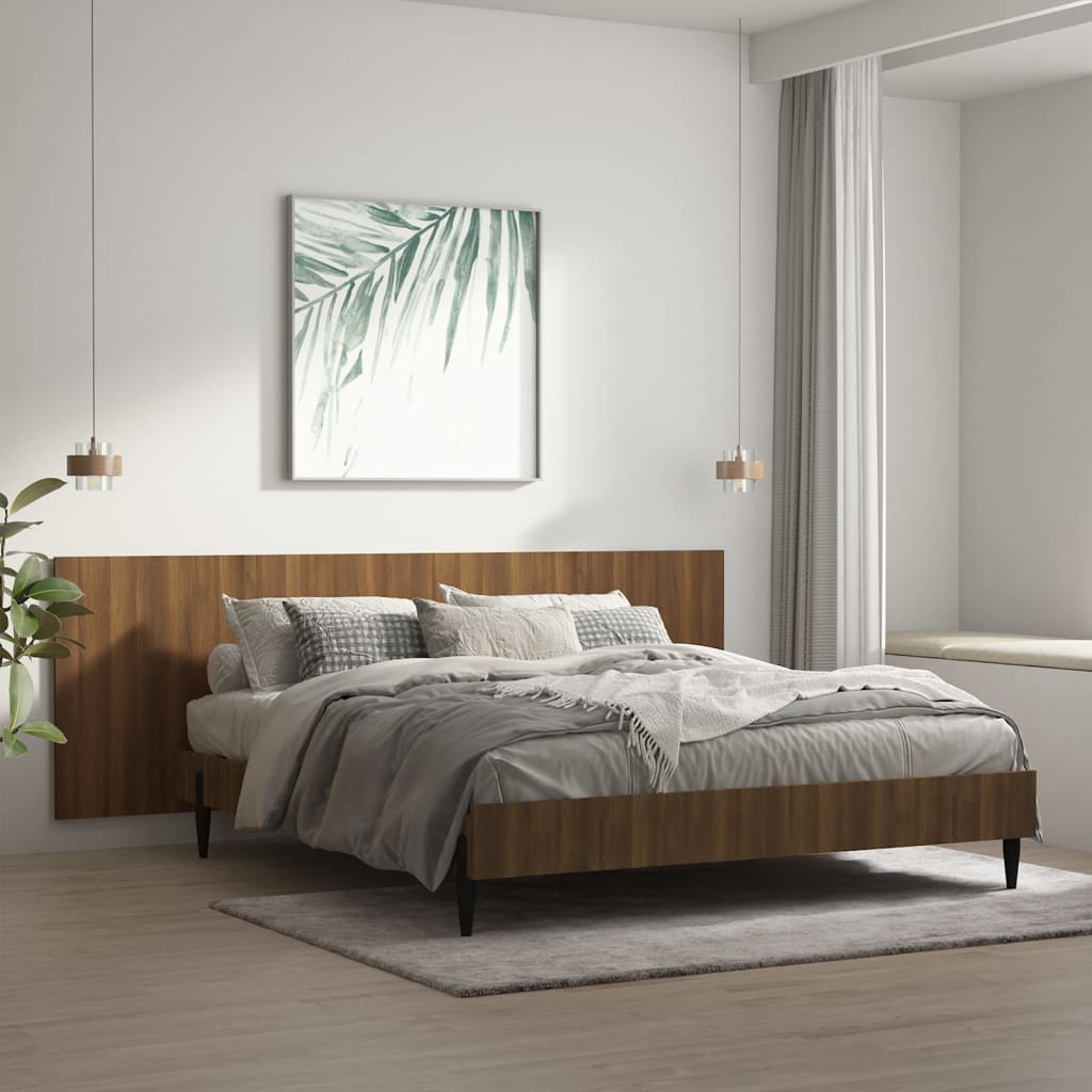 Wall Headboard 240X1.5X80 Cm Engineered Wood