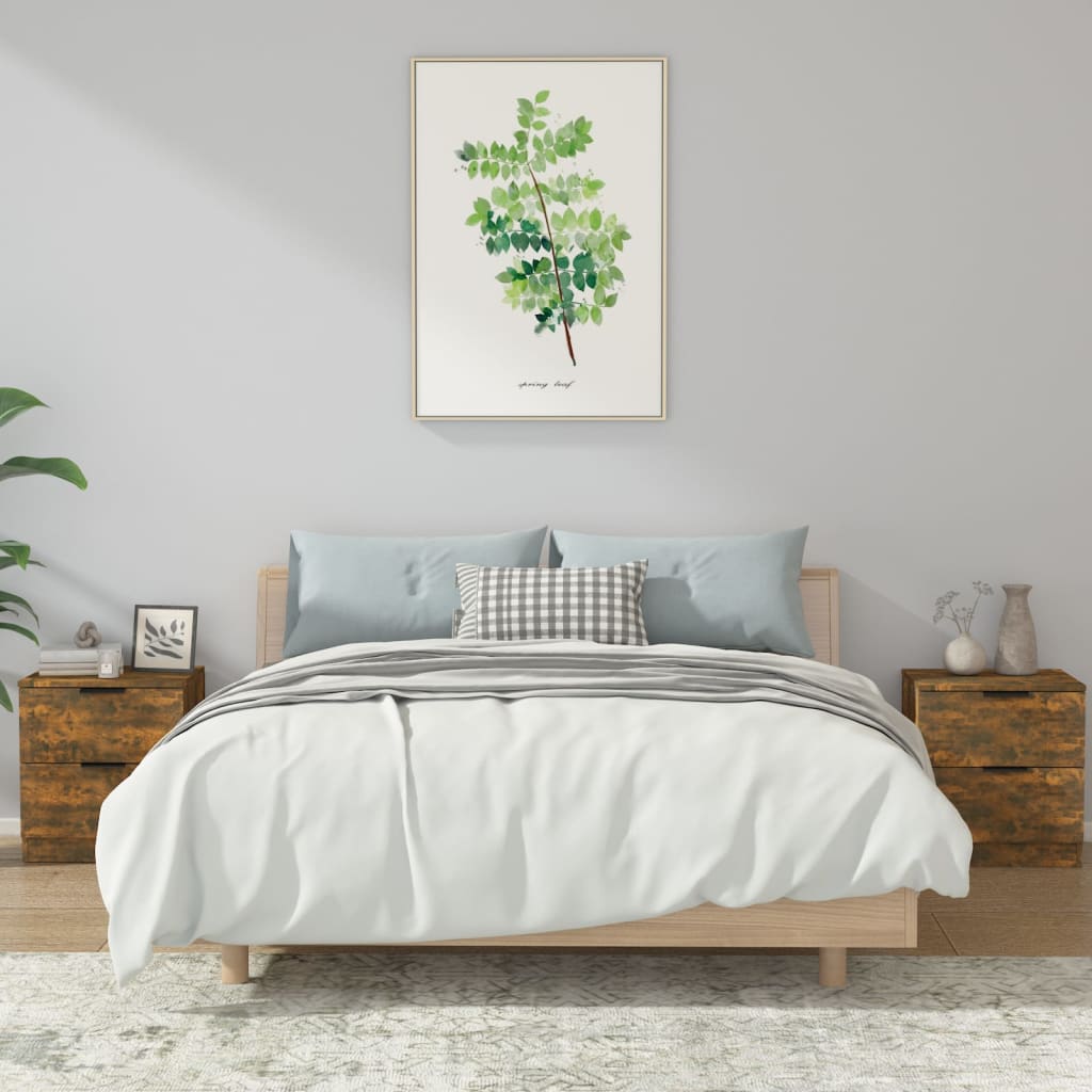 Bedside Cabinet Engineered Wood