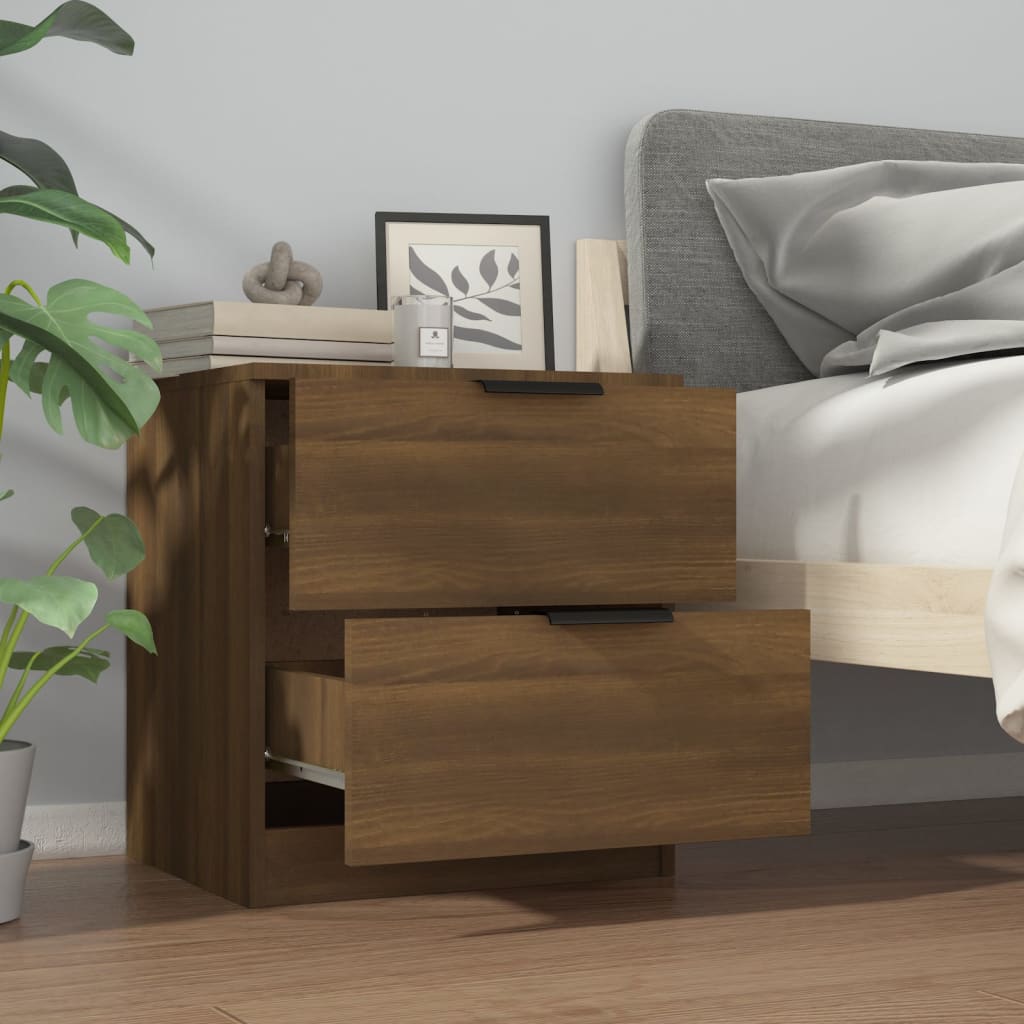 Bedside Cabinet Engineered Wood