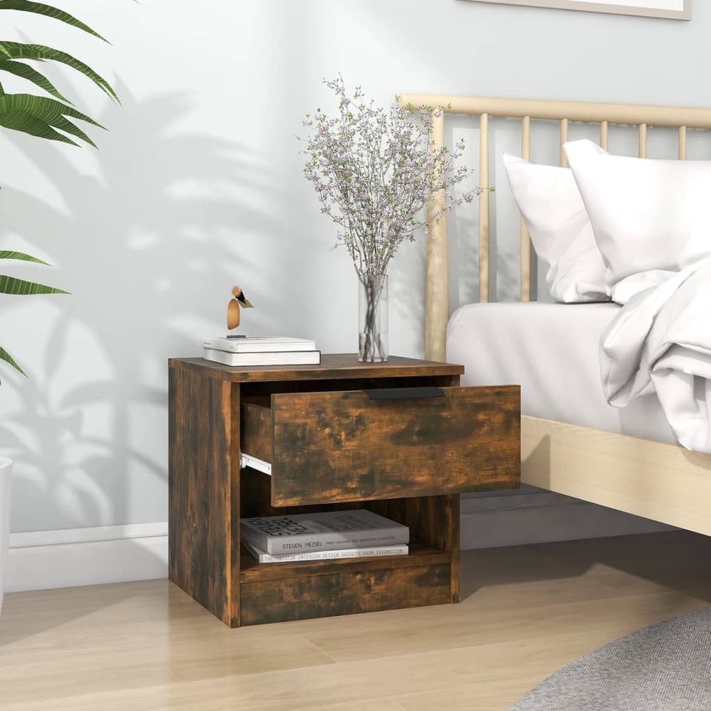 Bedside Cabinet Engineered Wood