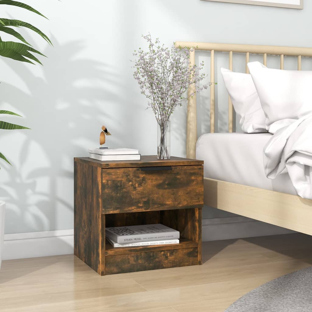 Bedside Cabinet Engineered Wood