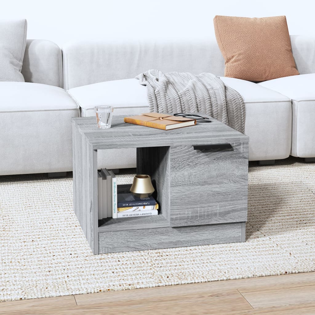 Coffee Table 50X50X36 Cm Engineered Wood