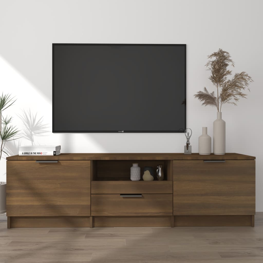 Tv Cabinet 140X35X40 Cm Engineered Wood
