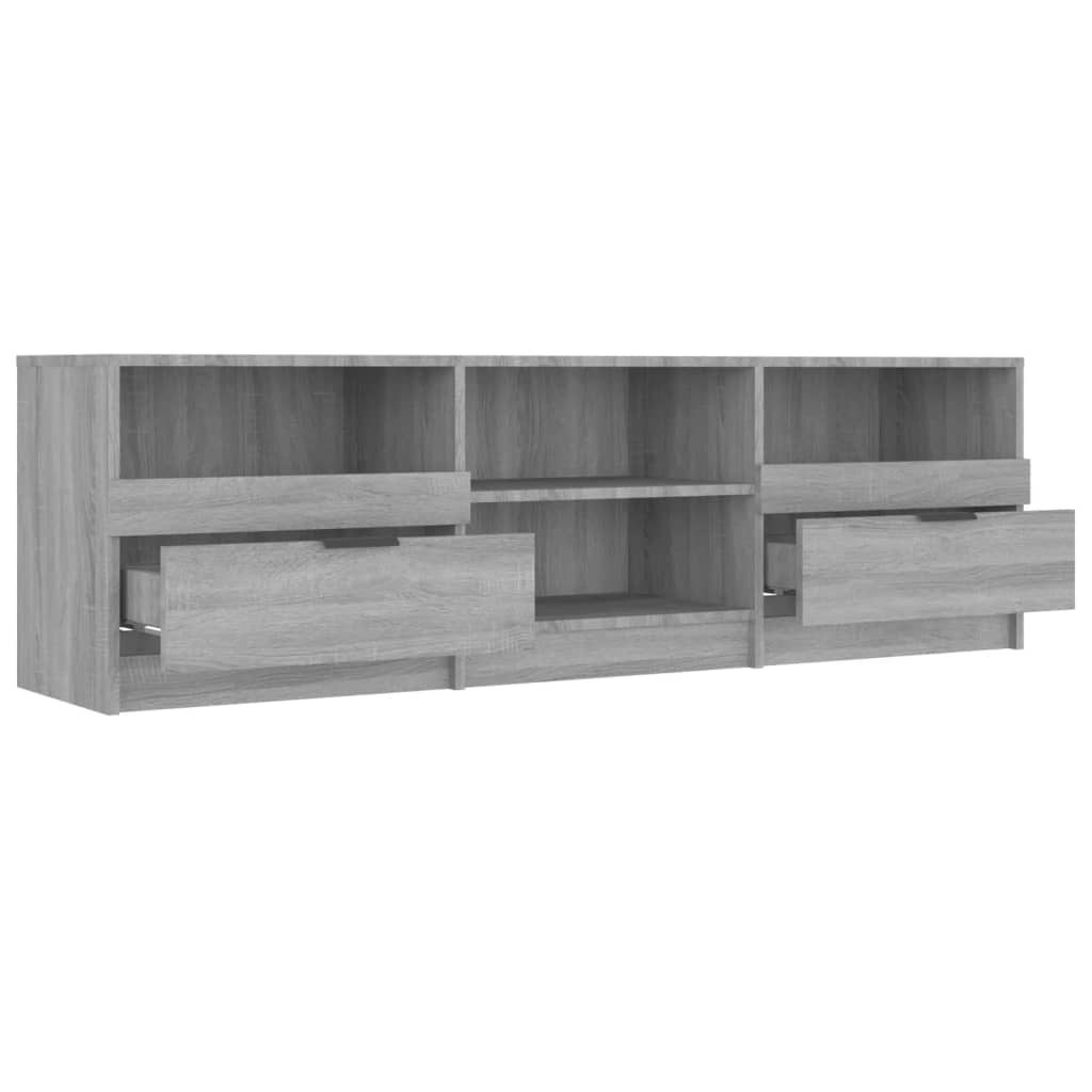 Tv Cabinet 150X33.5X45 Cm Engineered Wood
