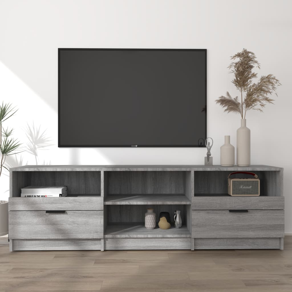 Tv Cabinet 150X33.5X45 Cm Engineered Wood