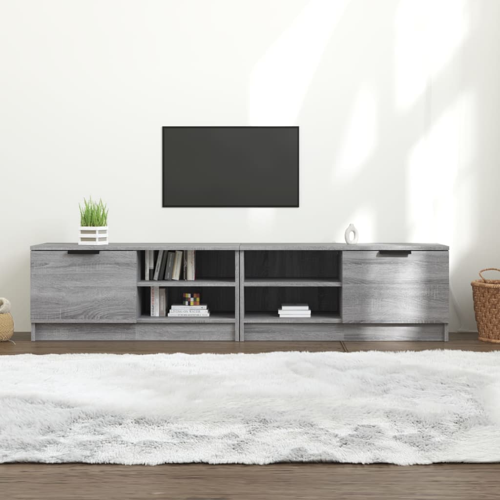 Tv Cabinet 80X35X36.5 Cm Engineered Wood