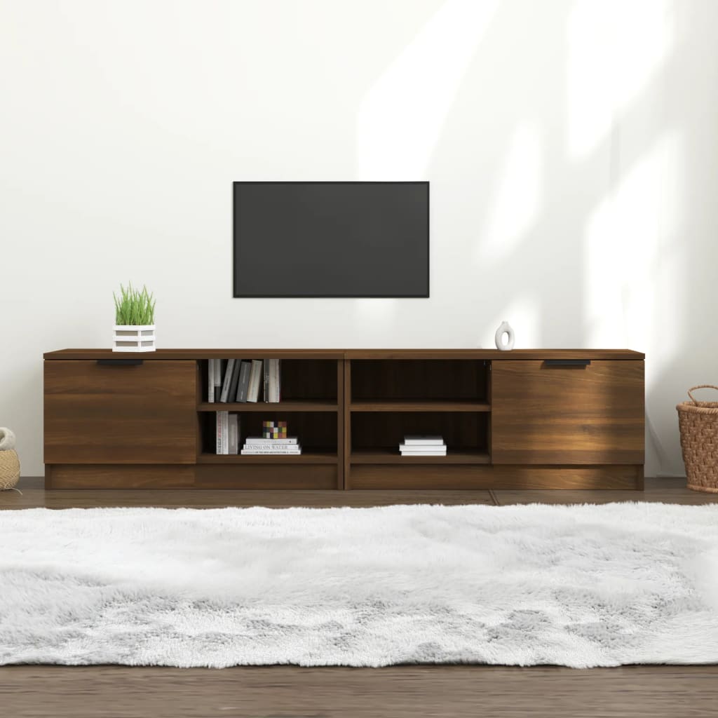 Tv Cabinet 80X35X36.5 Cm Engineered Wood