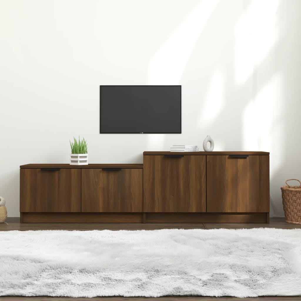 Tv Cabinet 158.5X36X45 Cm Engineered Wood