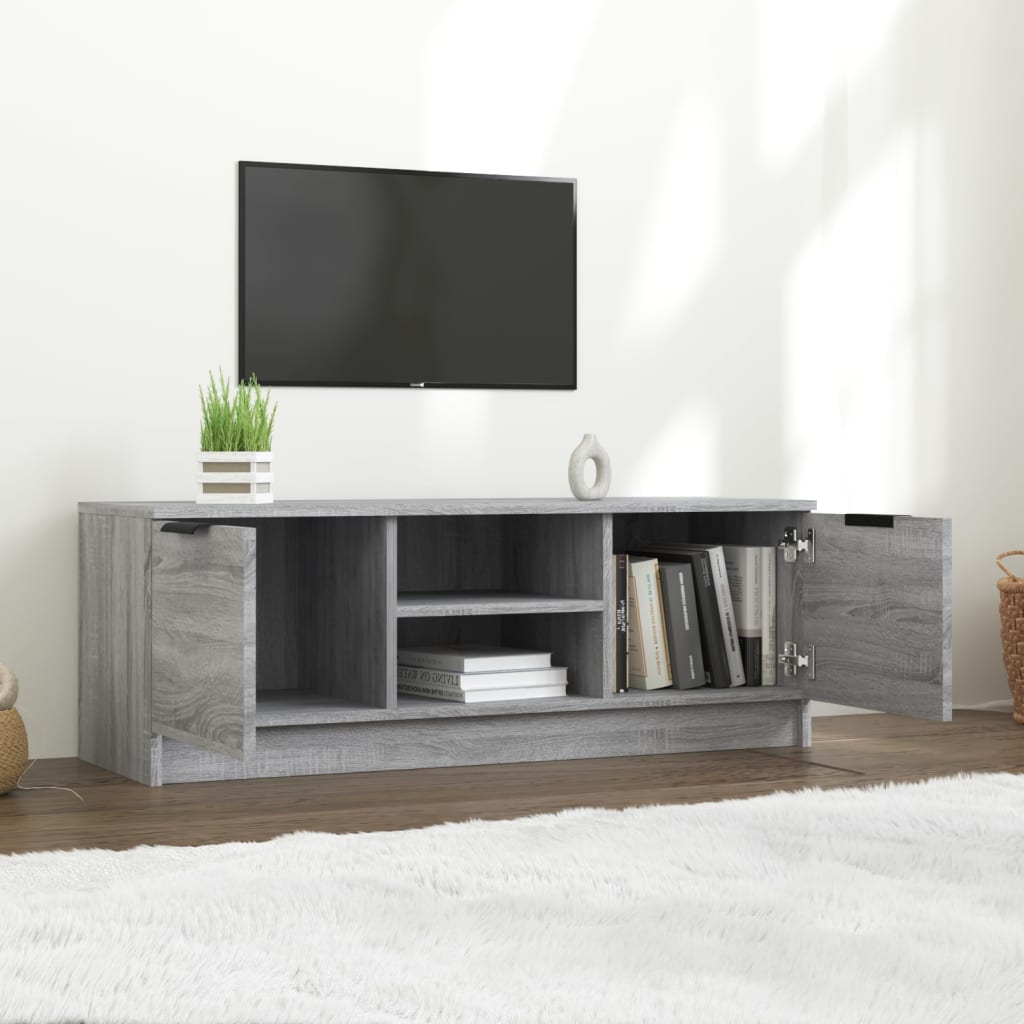 Tv Cabinet 102X35X36.5 Cm Engineered Wood