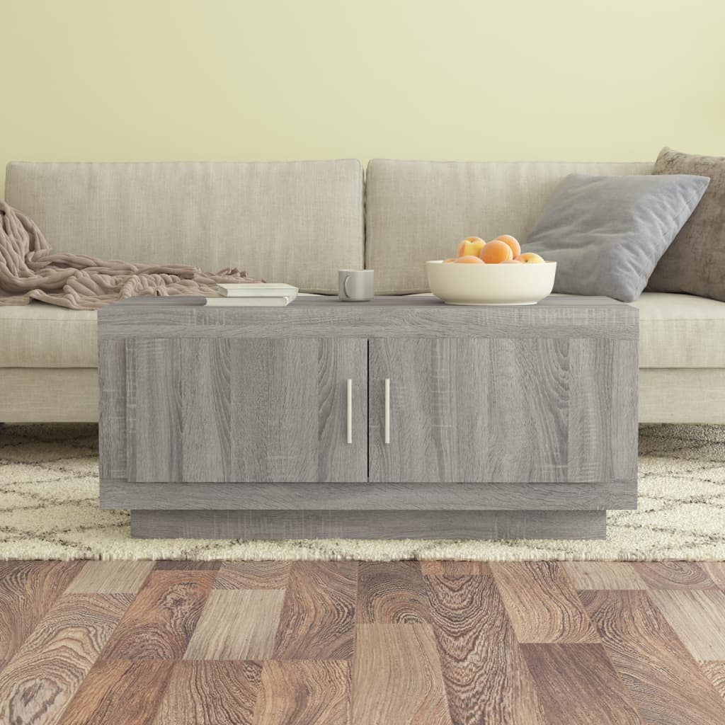 Coffee Table 102X50X45 Cm Engineered Wood