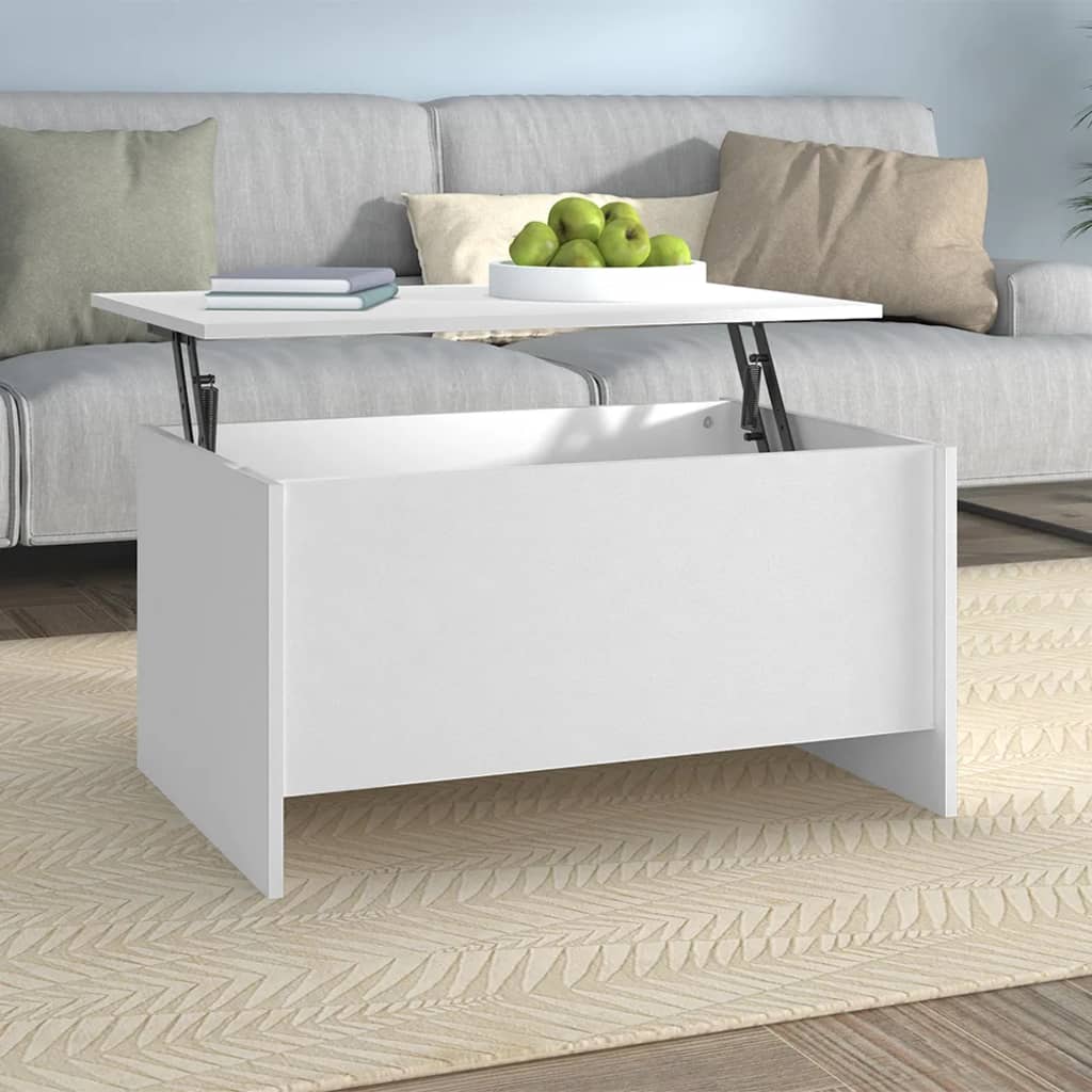 Coffee Table 80X55.5X41.5 Cm Engineered Wood